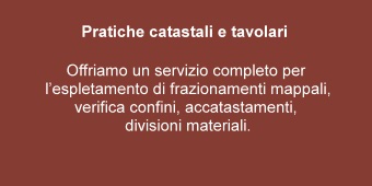 Pratiche catastali e tavolari Trento