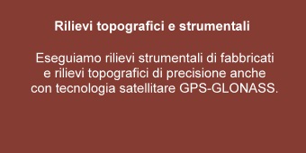 Rilievi topografici e strumentali Trento